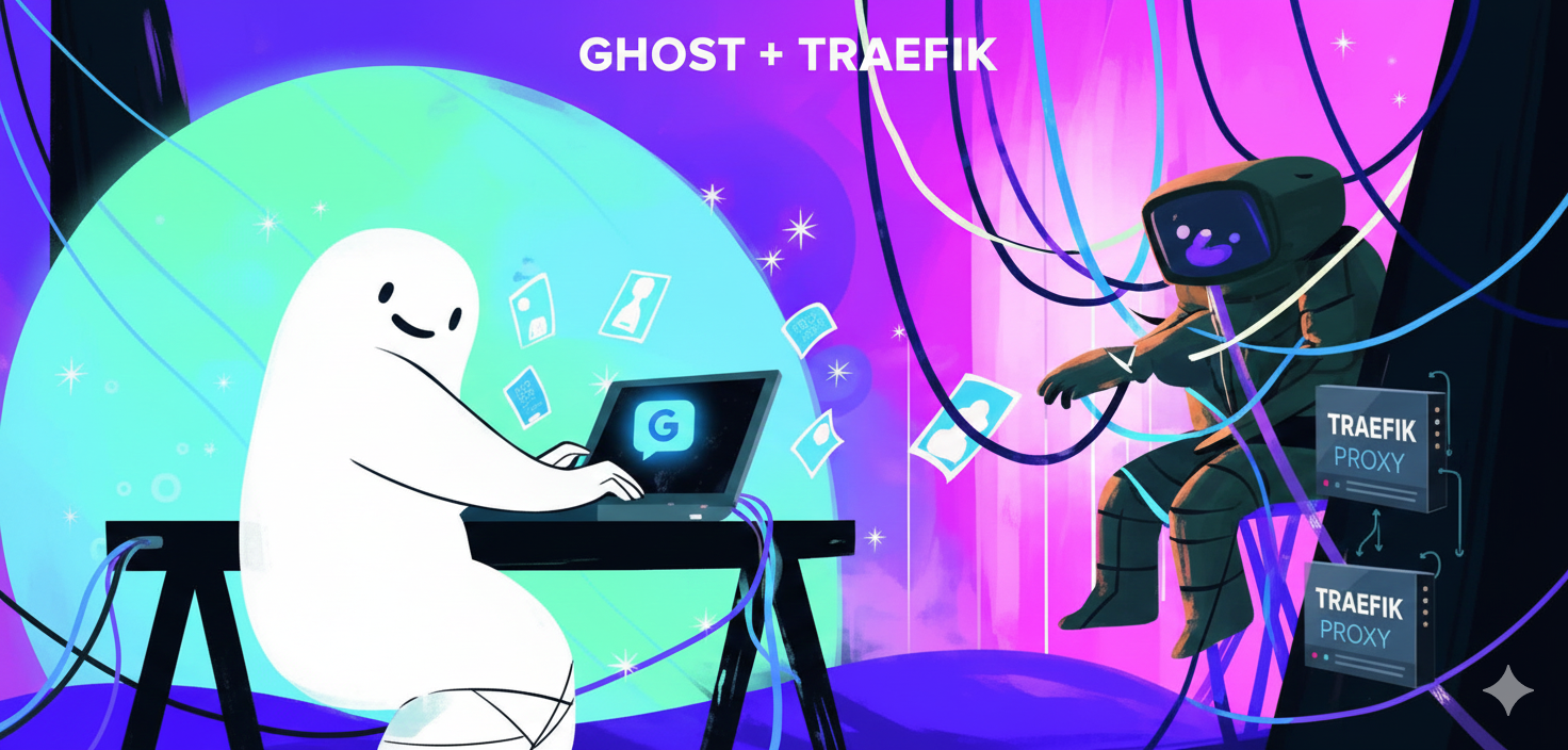 Leveling Up — Deploying Ghost with Authentik & Traefik
