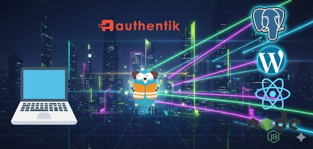 #001 A New Homelab: Traefik +Authentik on Debian 13